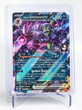 Pokemon TCG Marnie’s Grimmsnarl ex 136/182 Destined Rivals Double Rare NM